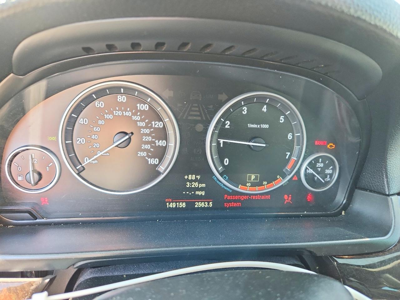 2012 Bmw 535 I Silver vin: WBAFR7C55CC816248