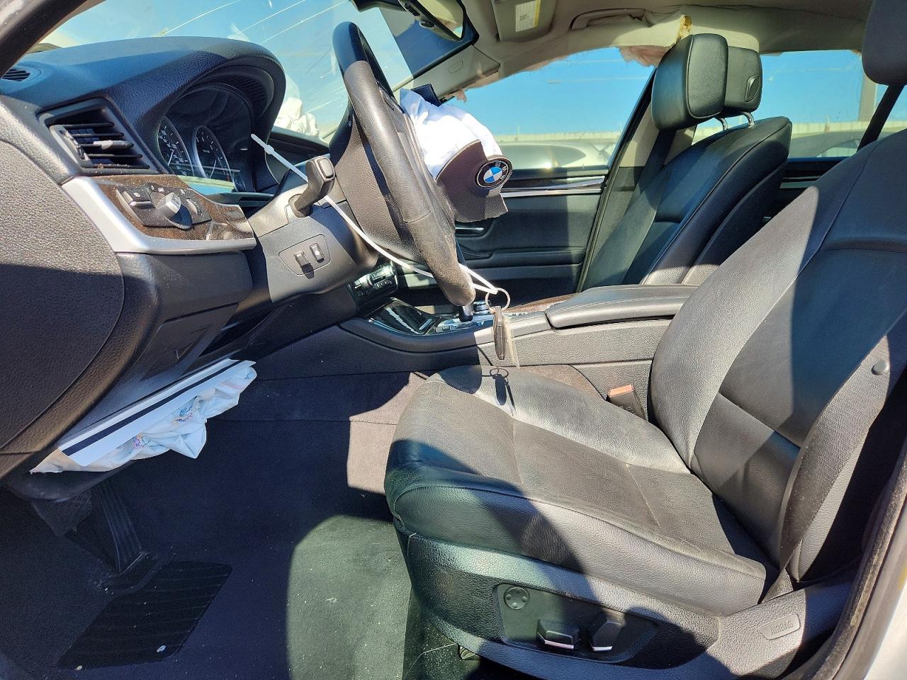 2012 Bmw 535 I Silver vin: WBAFR7C55CC816248