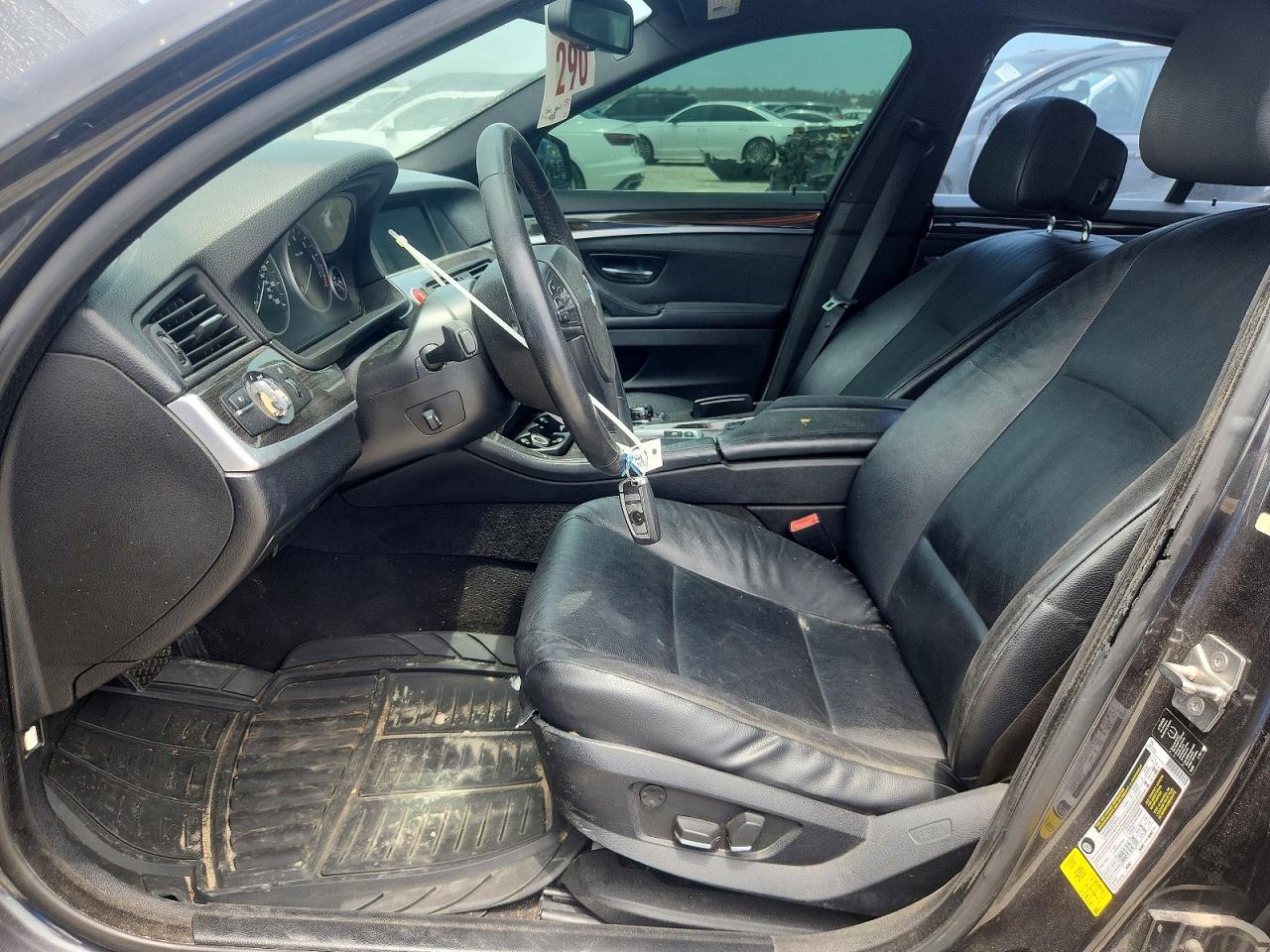 2012 Bmw 535 I Black vin: WBAFR7C55CC816380
