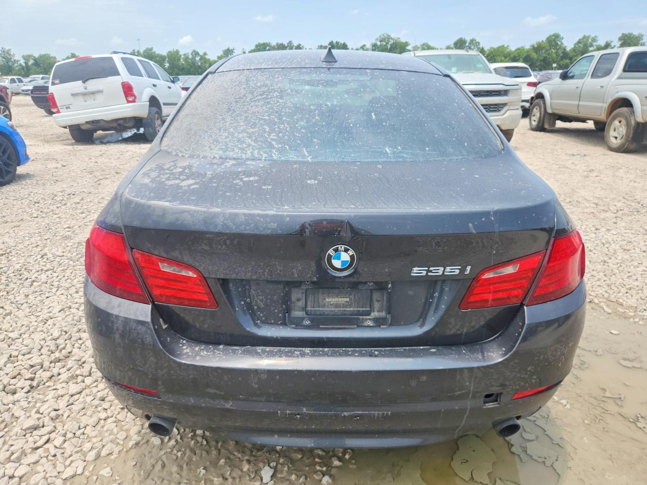 2012 Bmw 535 I Black vin: WBAFR7C55CC816380