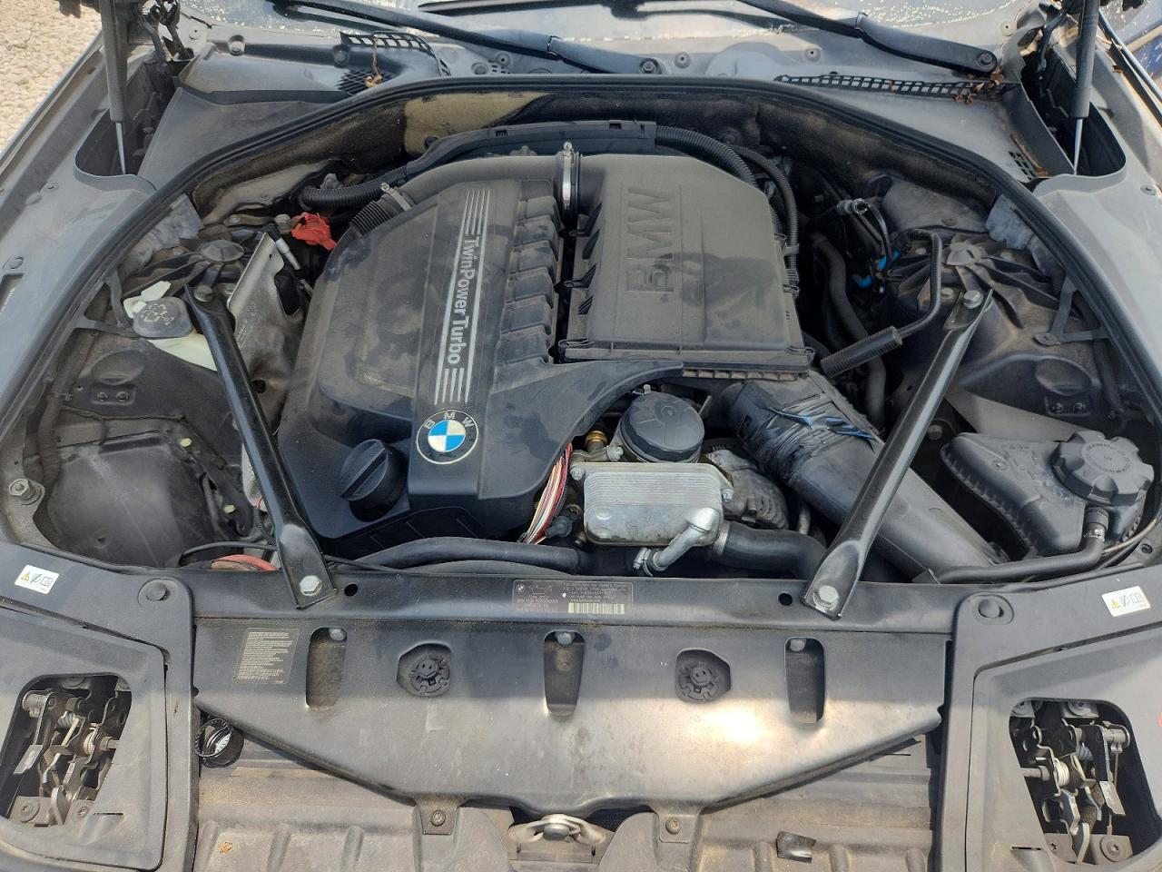 2012 Bmw 535 I Black vin: WBAFR7C55CC816380