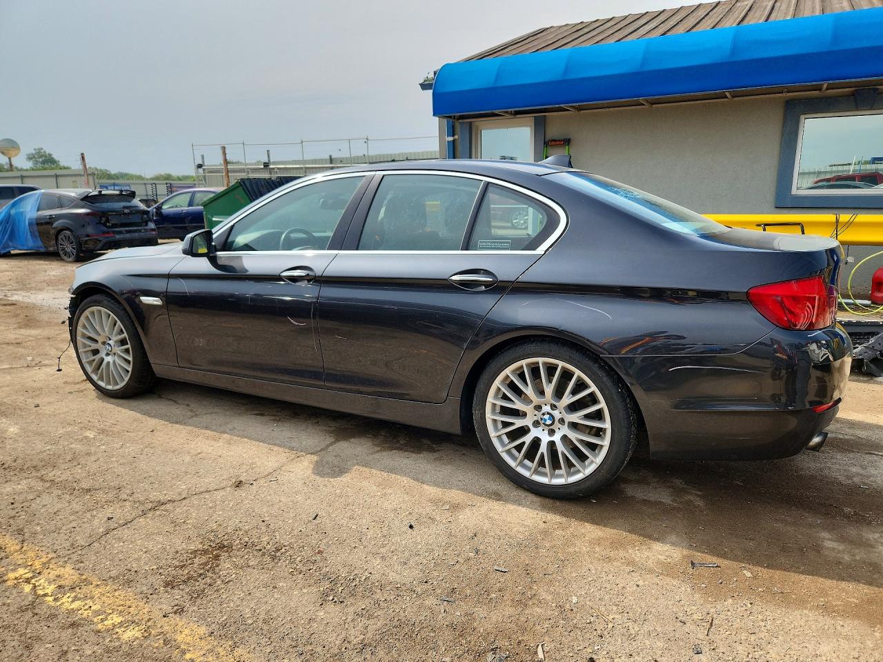 2013 Bmw 535 I Gray vin: WBAFR7C55DC822374