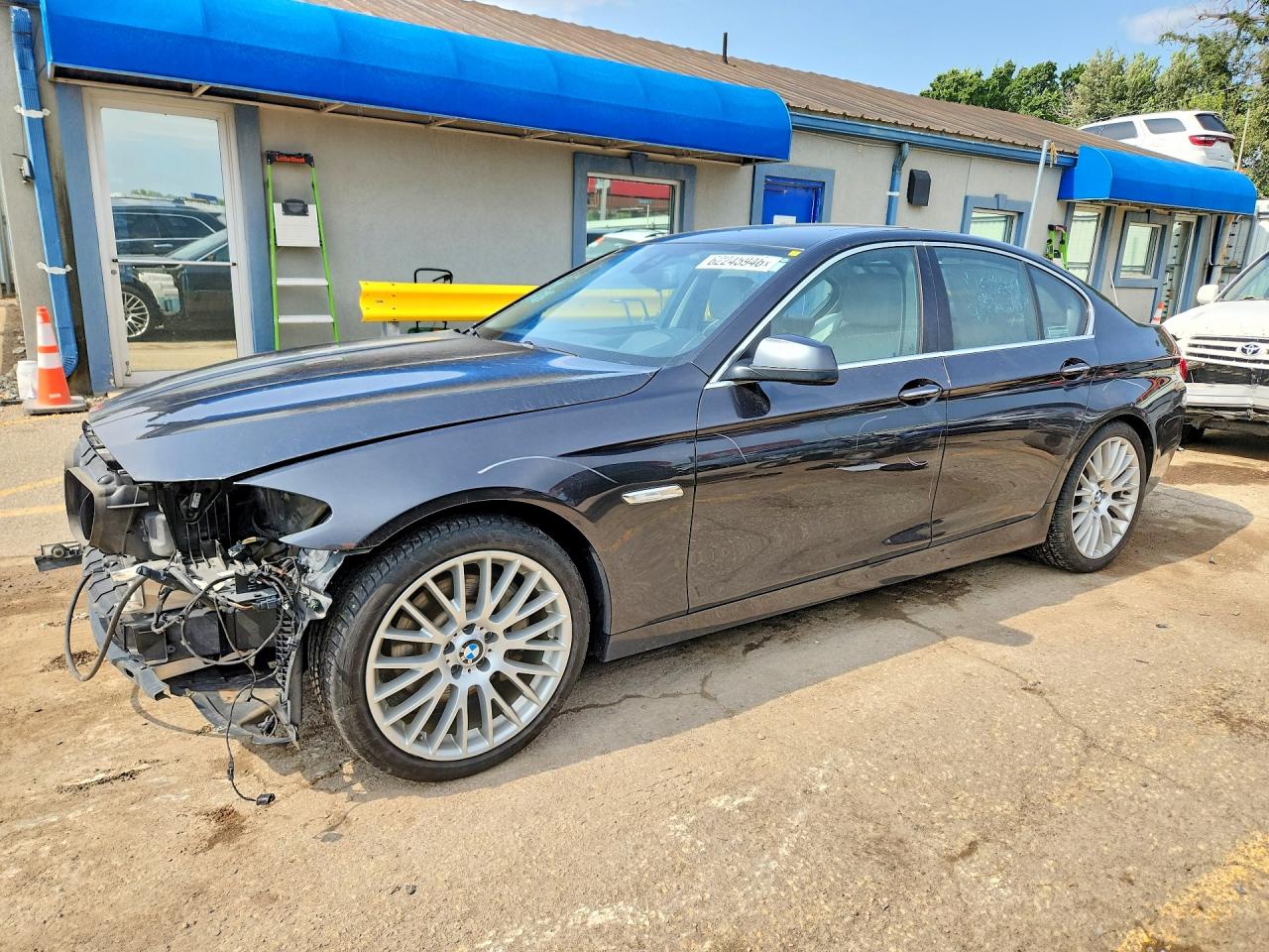 2013 Bmw 535 I Gray vin: WBAFR7C55DC822374