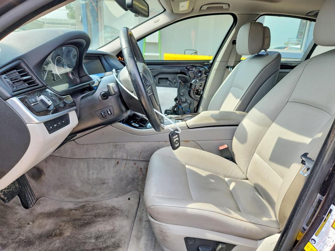 2013 Bmw 535 I Gray vin: WBAFR7C55DC822374