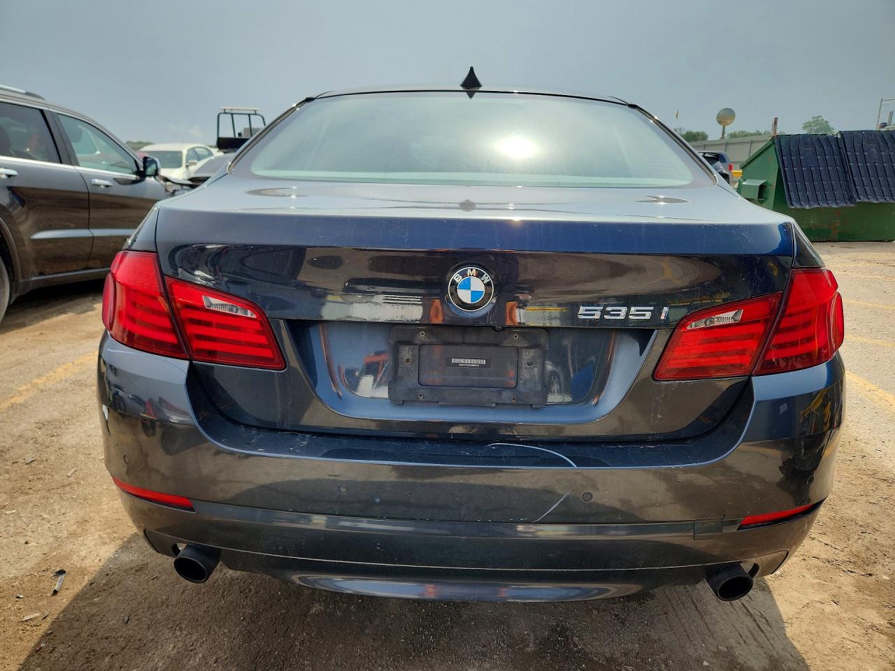 2013 Bmw 535 I Gray vin: WBAFR7C55DC822374