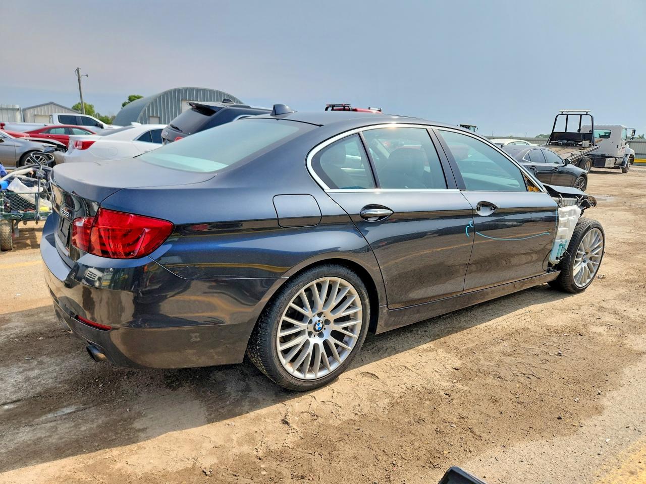 2013 Bmw 535 I Gray vin: WBAFR7C55DC822374