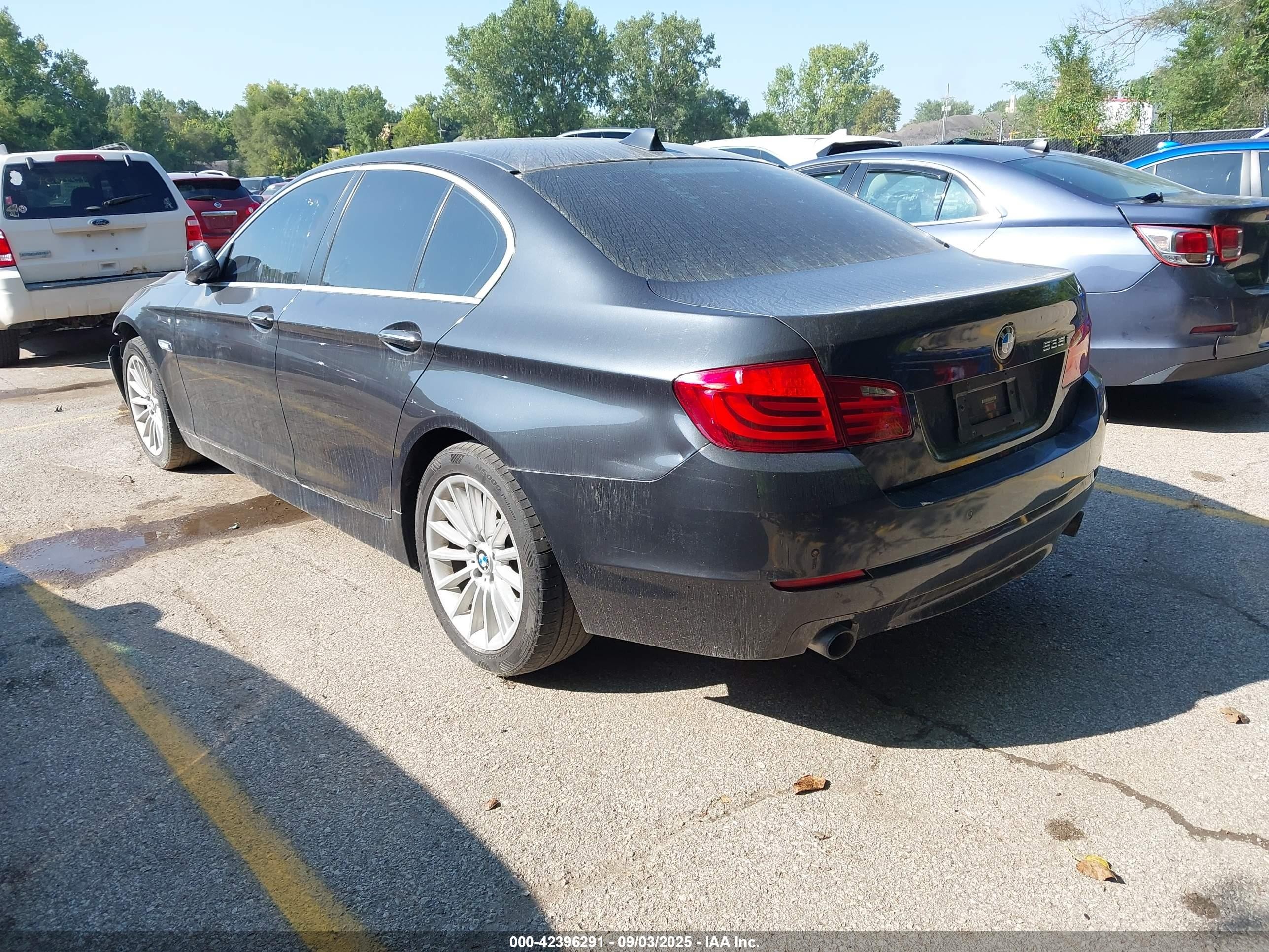 2013 Bmw 535i   Black vin: WBAFR7C55DC823430