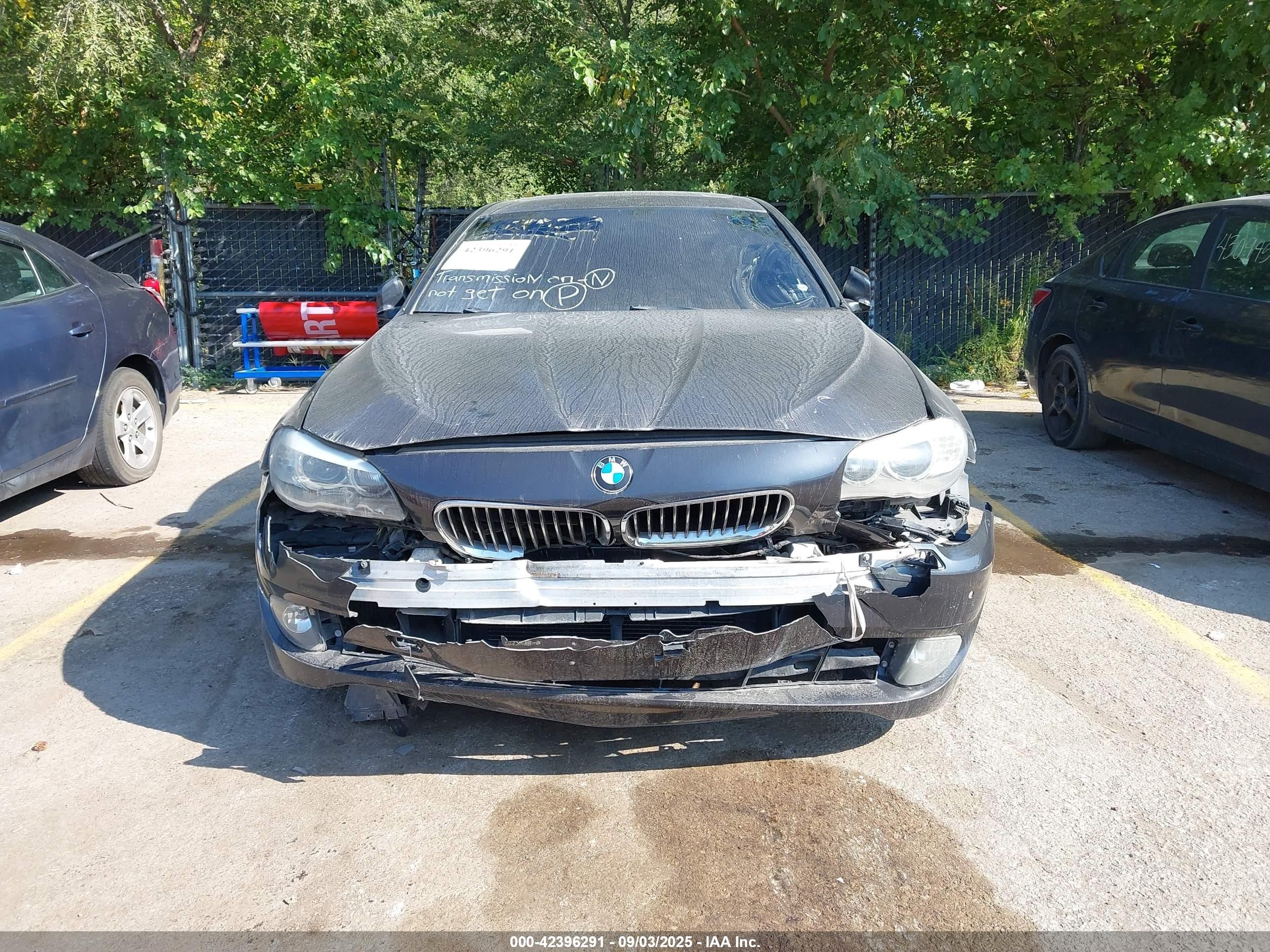 2013 Bmw 535i   Black vin: WBAFR7C55DC823430