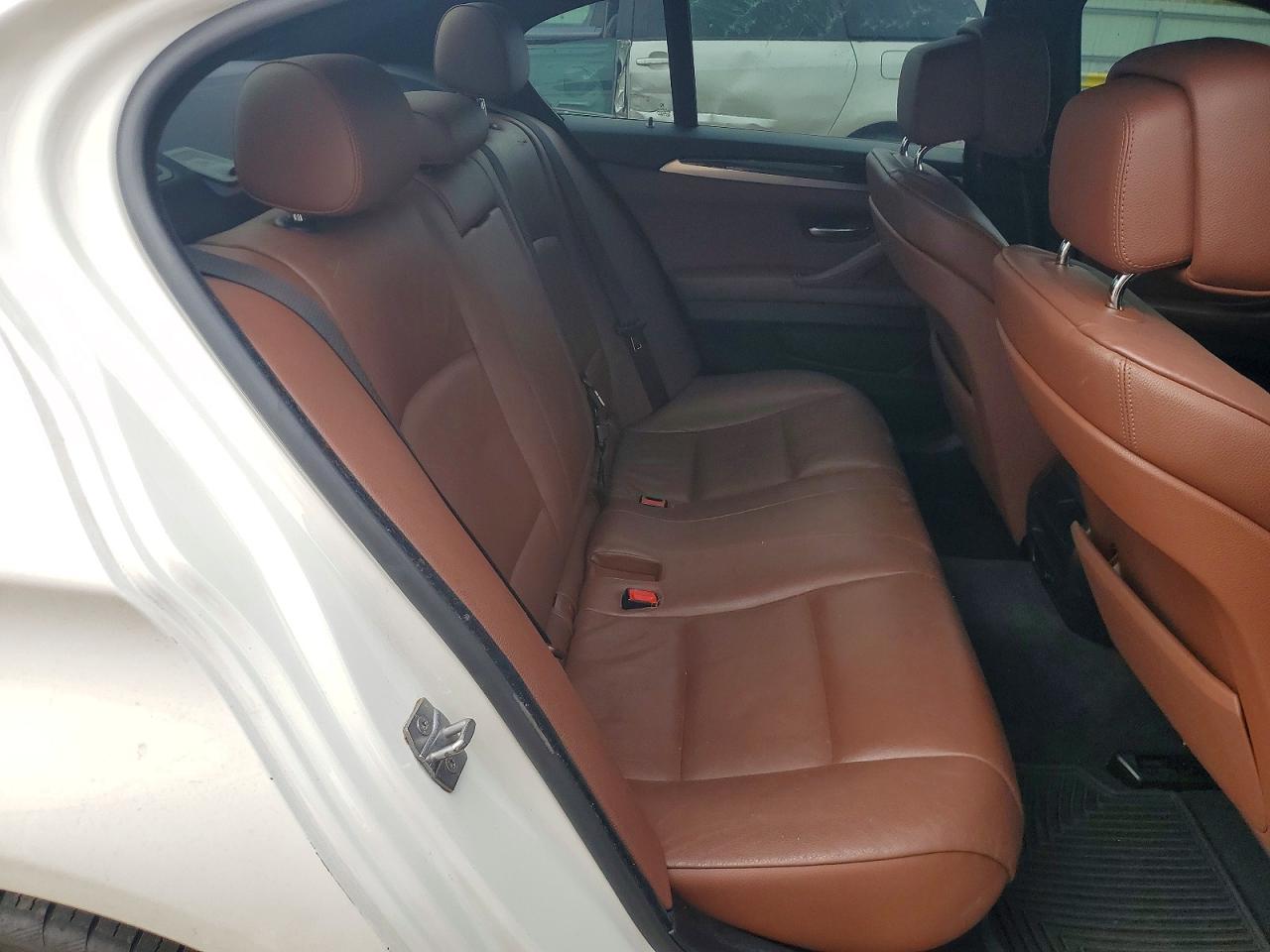 2013 Bmw 535 I White vin: WBAFR7C55DC827560