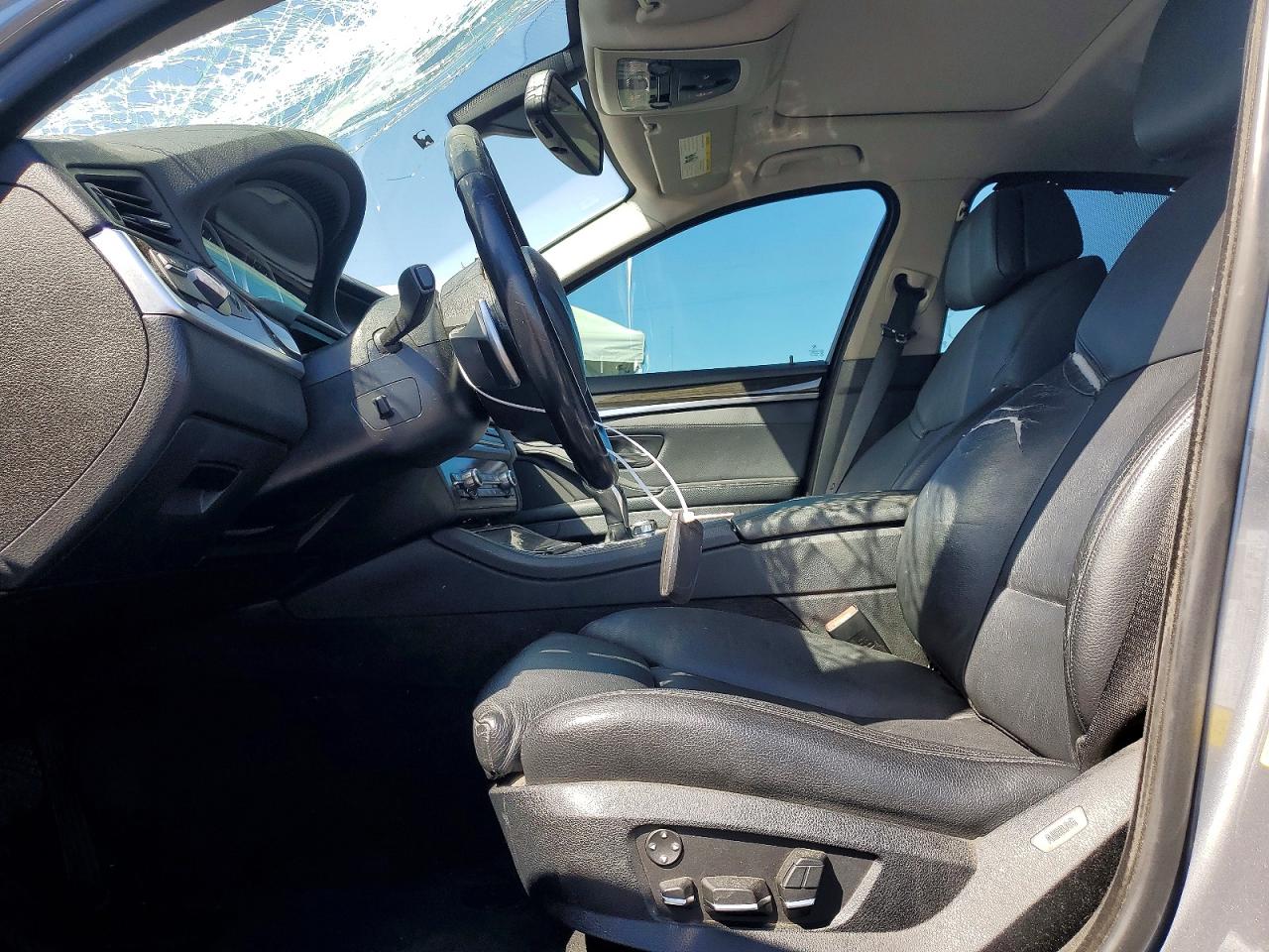 2011 Bmw 535 I Silver vin: WBAFR7C56BC602481