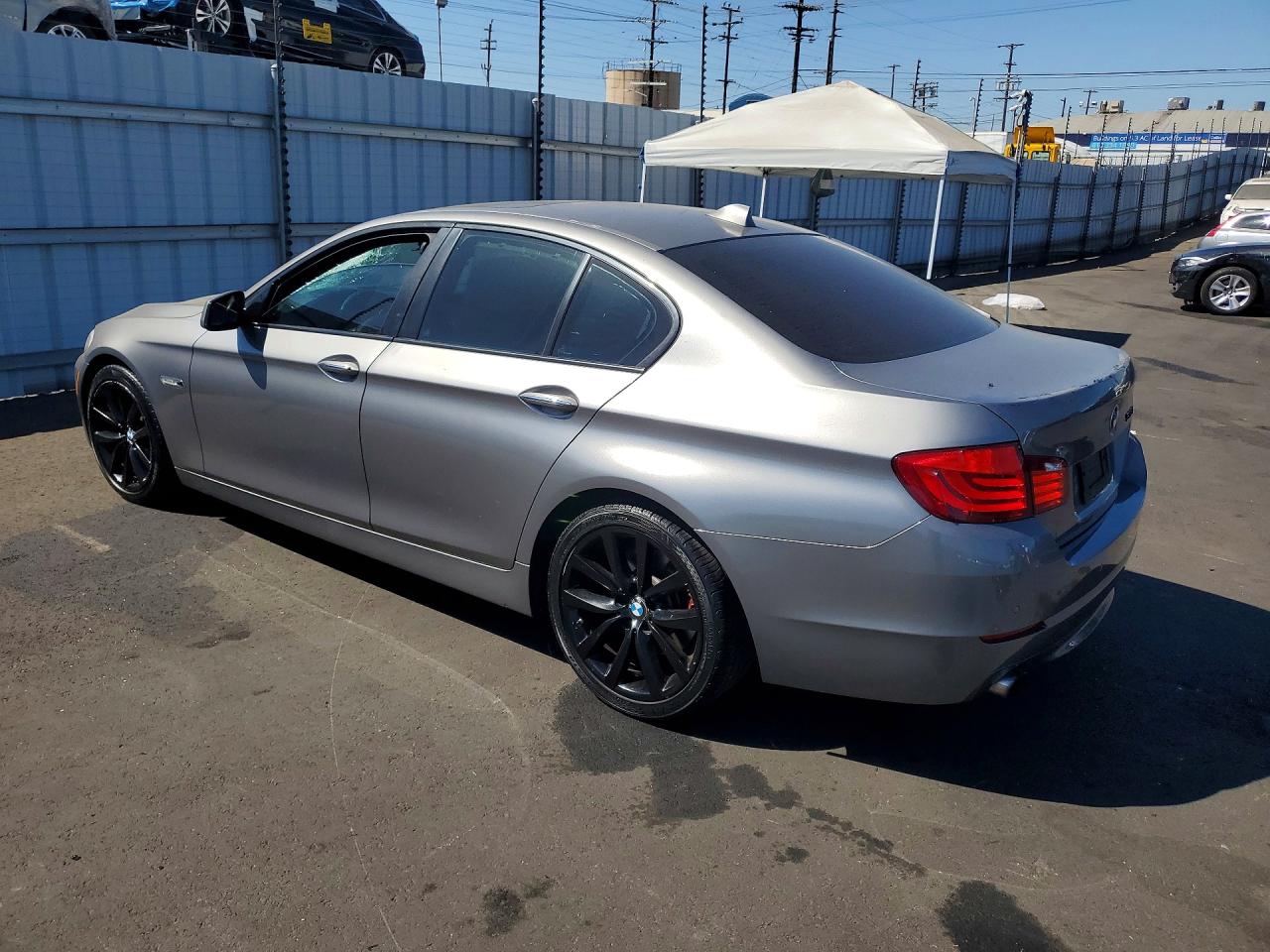 2011 Bmw 535 I Silver vin: WBAFR7C56BC602481
