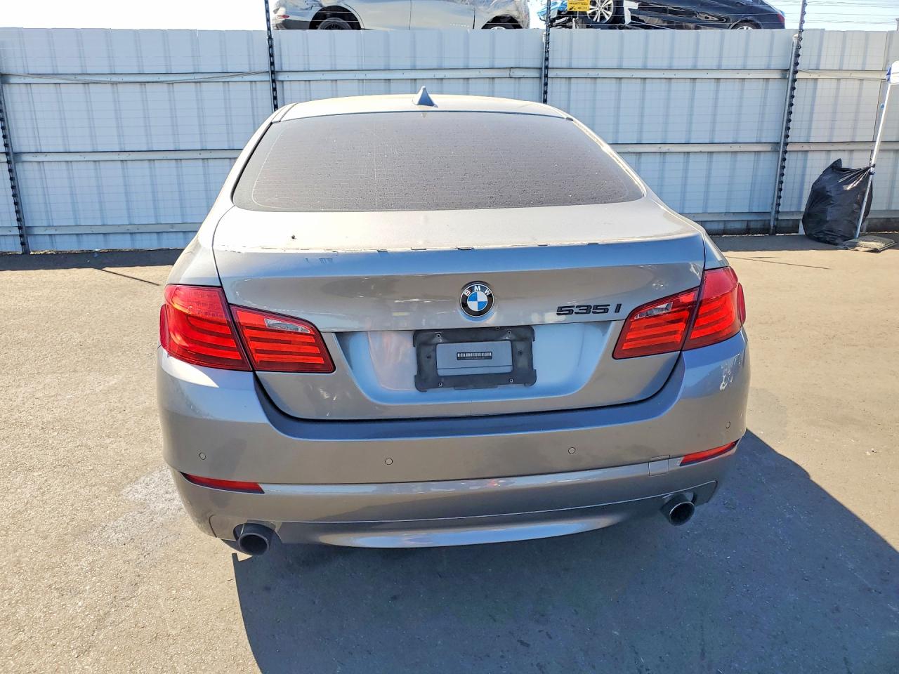 2011 Bmw 535 I Silver vin: WBAFR7C56BC602481