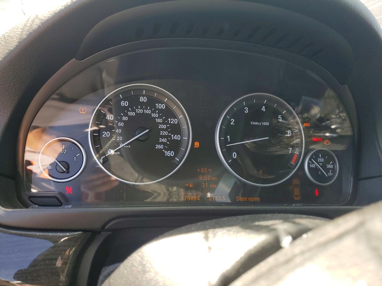 2011 Bmw 535 I Silver vin: WBAFR7C56BC602481