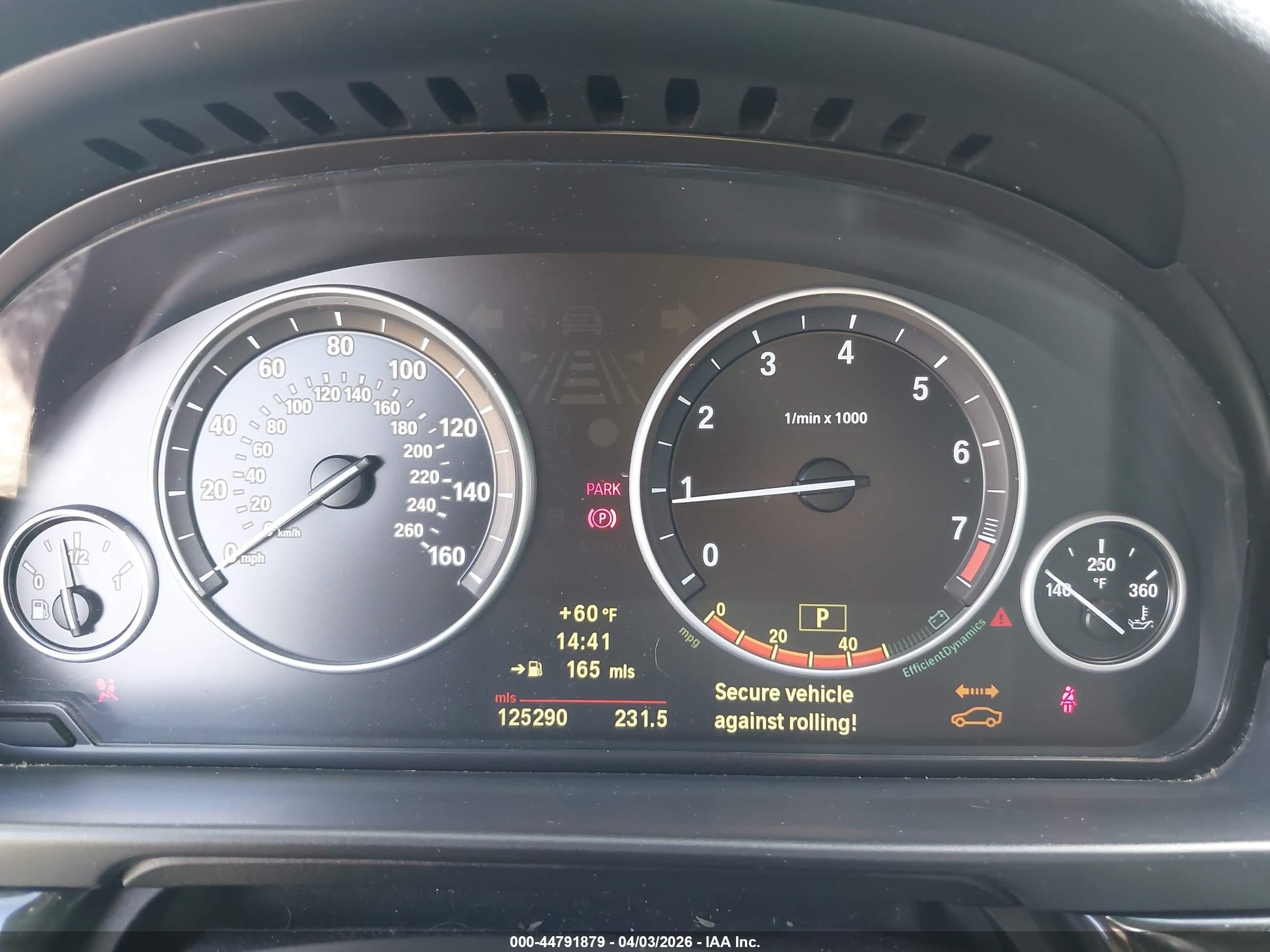 2011 Bmw 535i   Blue vin: WBAFR7C56BC602755