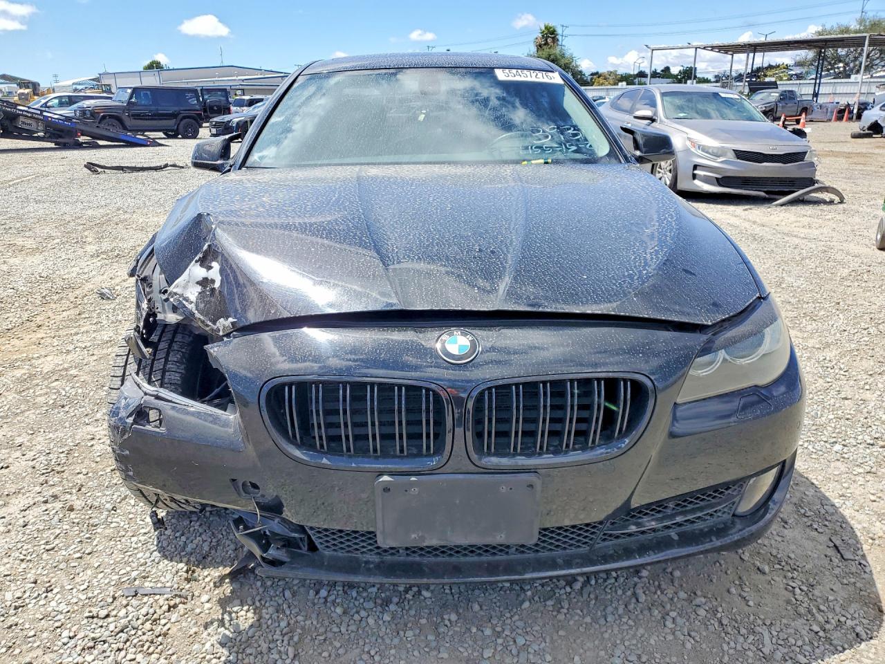 2011 Bmw 535 I Black vin: WBAFR7C56BC603937