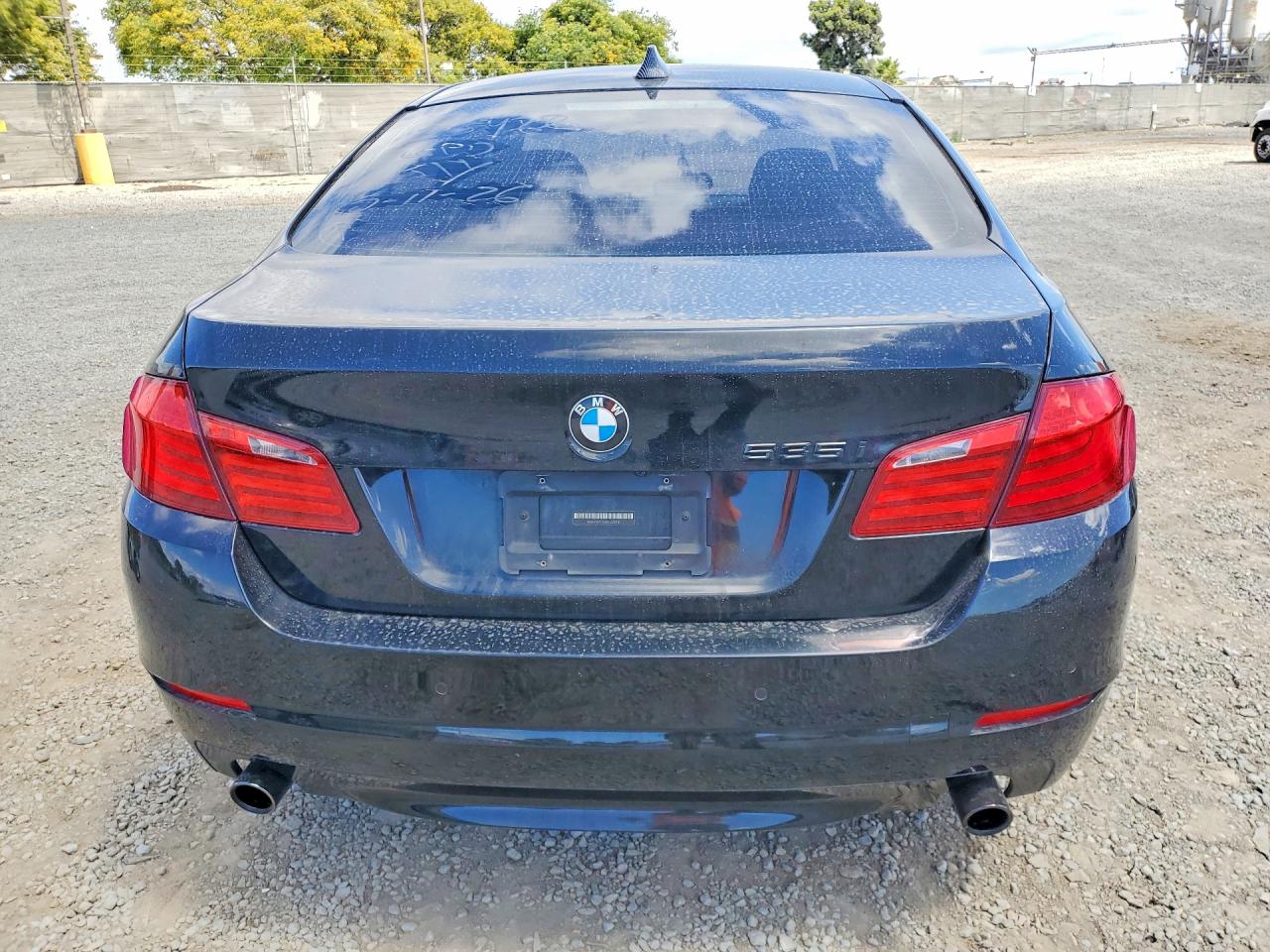 2011 Bmw 535 I Black vin: WBAFR7C56BC603937
