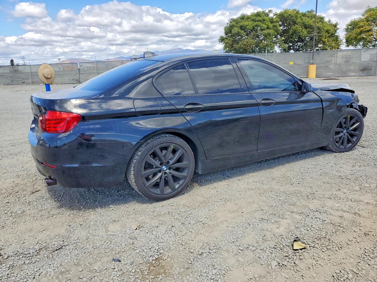 2011 Bmw 535 I Black vin: WBAFR7C56BC603937