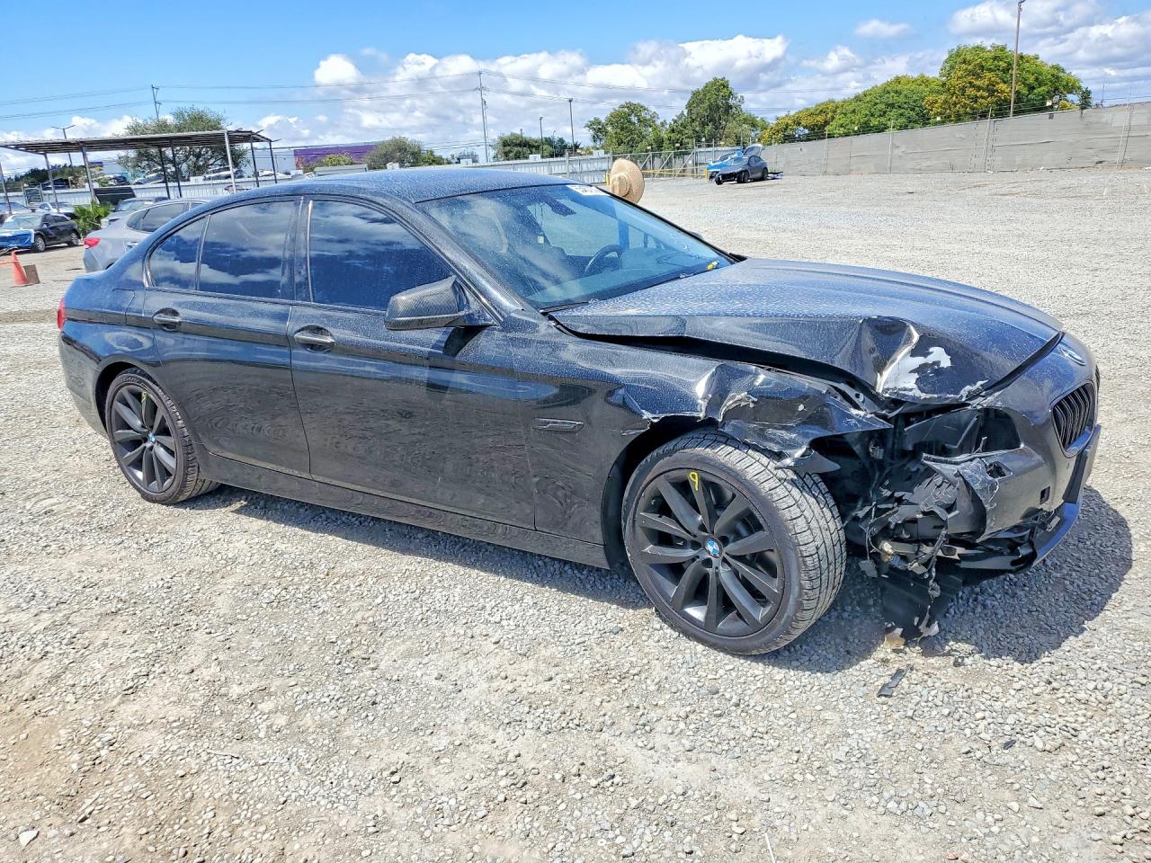 2011 Bmw 535 I Black vin: WBAFR7C56BC603937