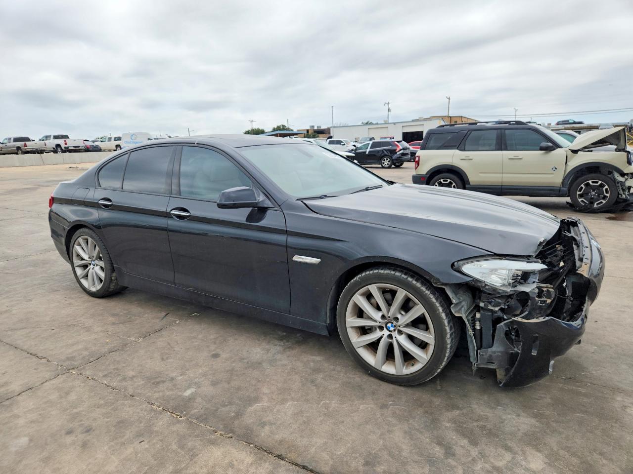2011 Bmw 535 I Black vin: WBAFR7C56BC805922