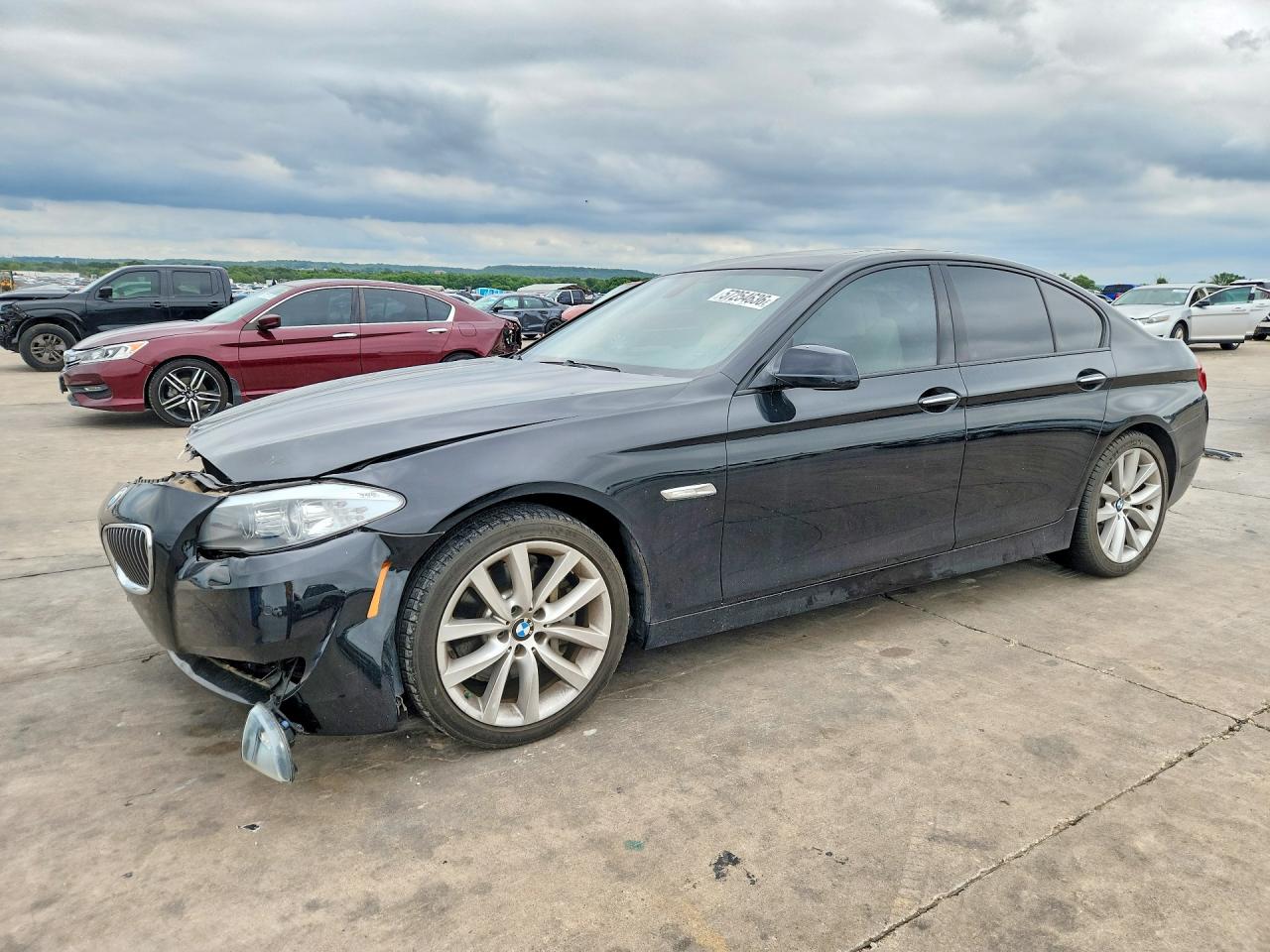 2011 Bmw 535 I Black vin: WBAFR7C56BC805922