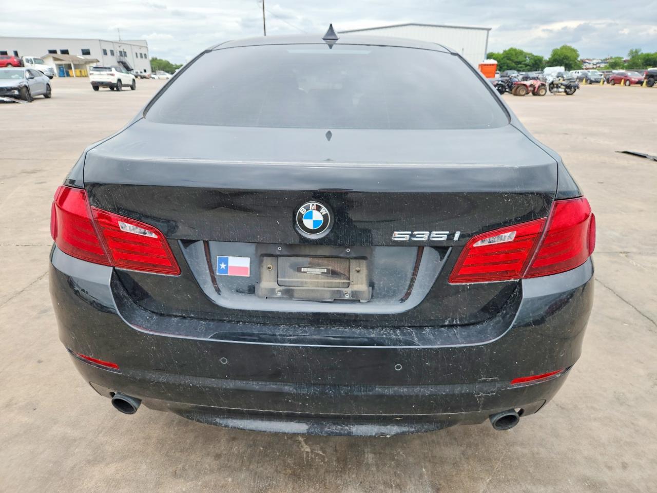 2011 Bmw 535 I Black vin: WBAFR7C56BC805922