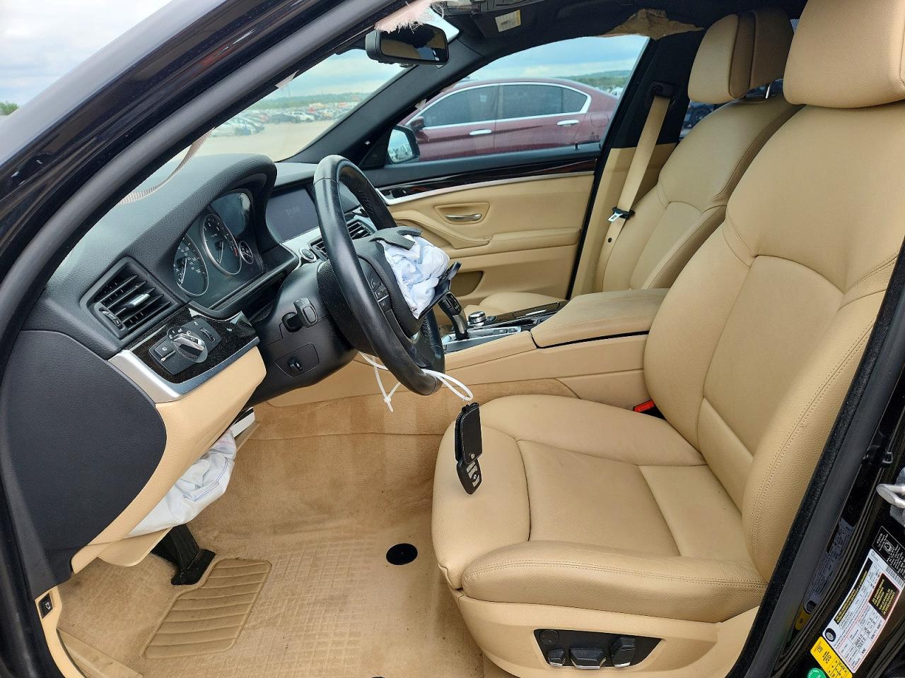 2011 Bmw 535 I Black vin: WBAFR7C56BC805922