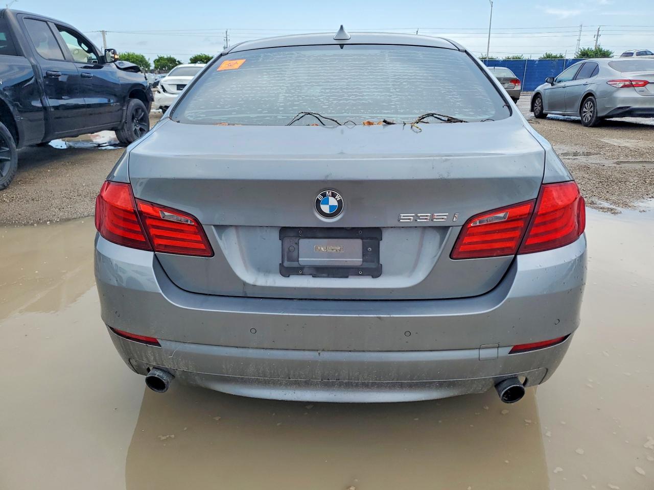 2012 Bmw 535 I Серебряный vin: WBAFR7C56CC813388
