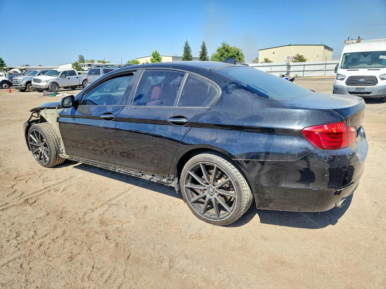 2012 Bmw 535 I Black vin: WBAFR7C56CC815612