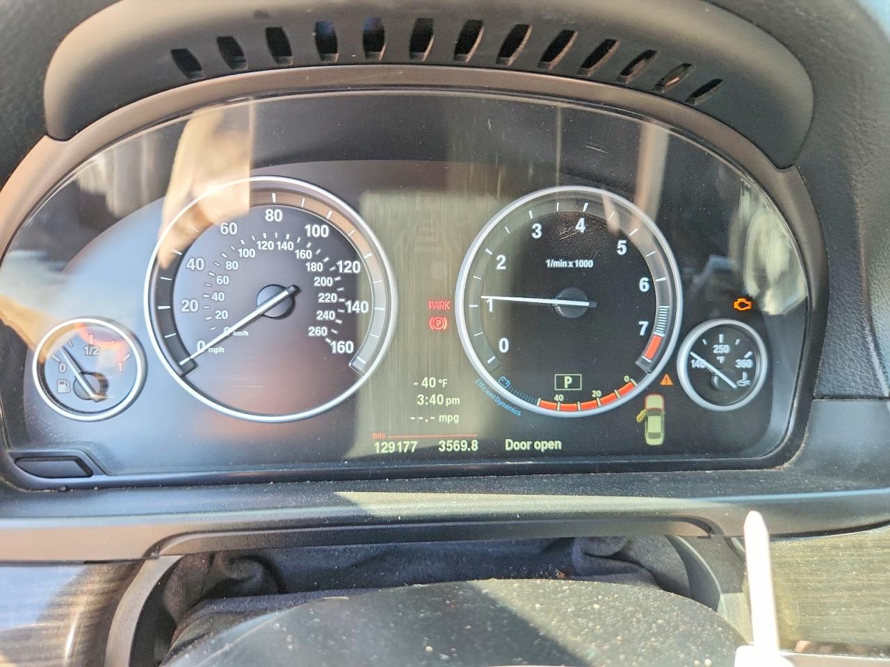 2012 Bmw 535 I Black vin: WBAFR7C56CC815612
