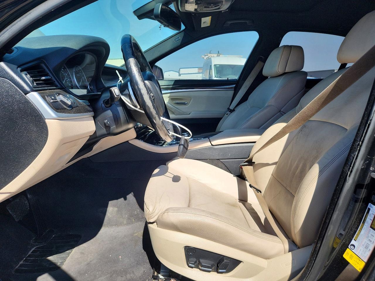 2012 Bmw 535 I Black vin: WBAFR7C56CC815612