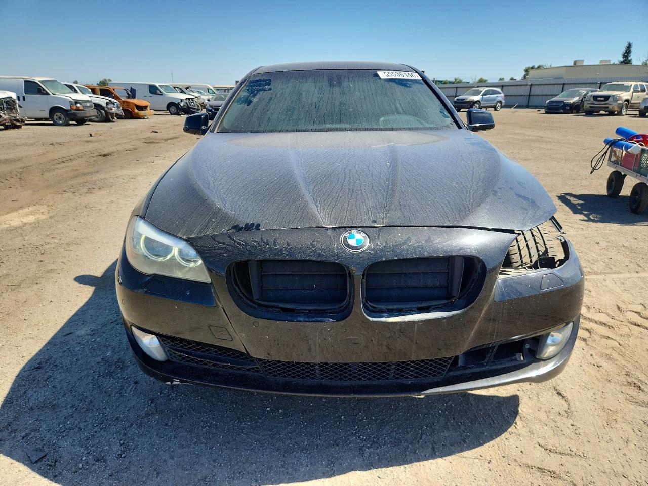 2012 Bmw 535 I Black vin: WBAFR7C56CC815612
