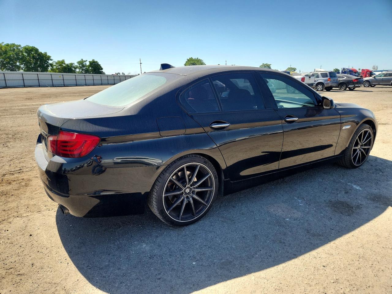 2012 Bmw 535 I Black vin: WBAFR7C56CC815612