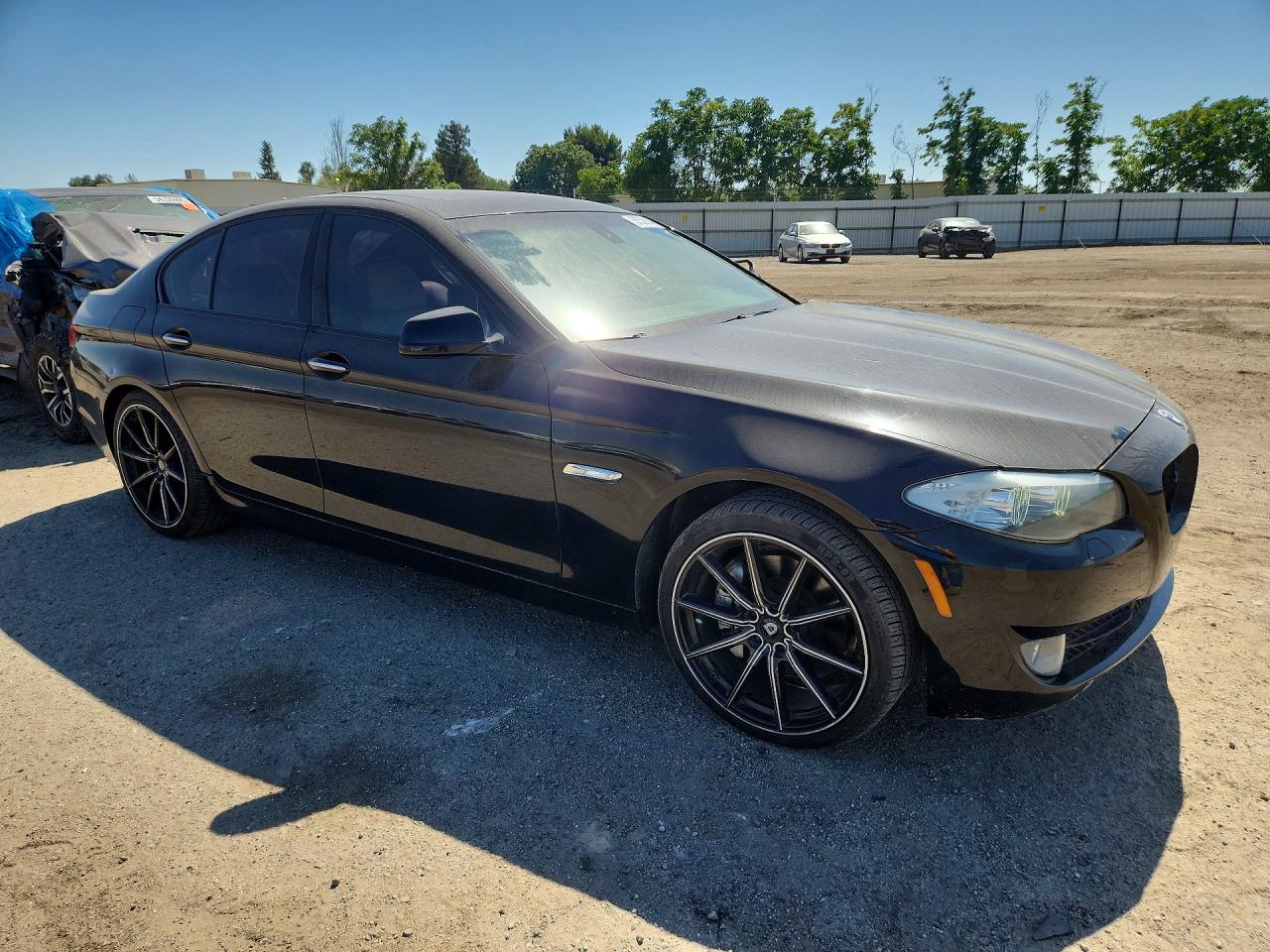 2012 Bmw 535 I Black vin: WBAFR7C56CC815612