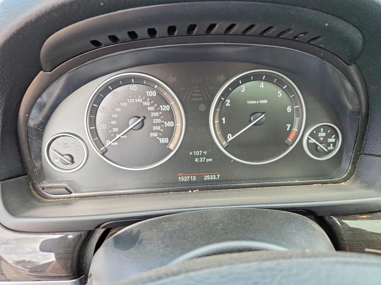 2012 Bmw 535 I Black vin: WBAFR7C56CC815710