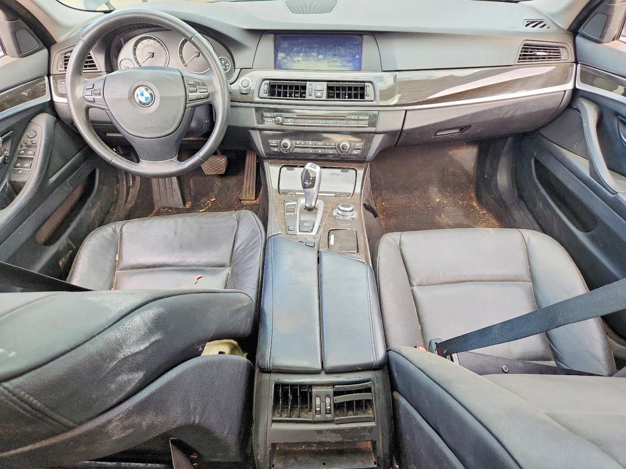 2012 Bmw 535 I Black vin: WBAFR7C56CC815710