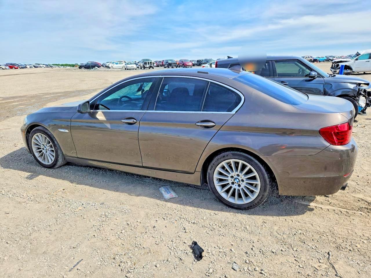 2012 Bmw 535 I Серый vin: WBAFR7C56CC815934