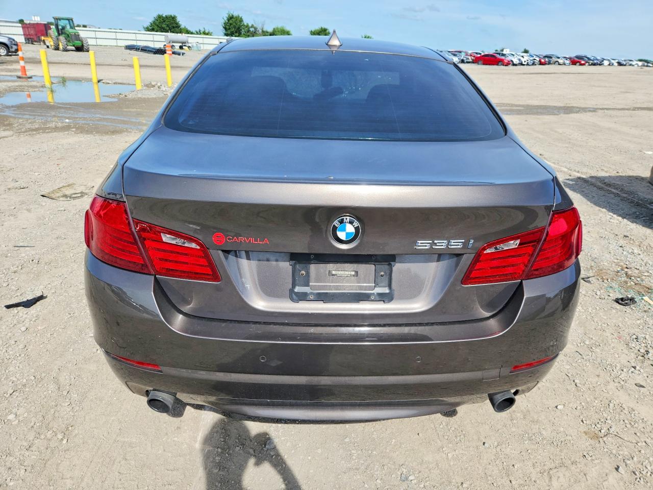 2012 Bmw 535 I Серый vin: WBAFR7C56CC815934
