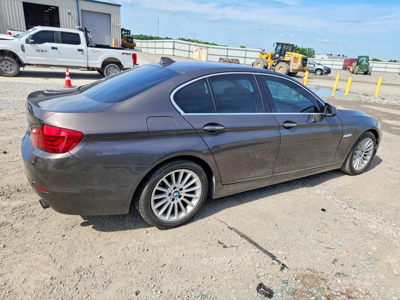 2012 Bmw 535 I Серый vin: WBAFR7C56CC815934