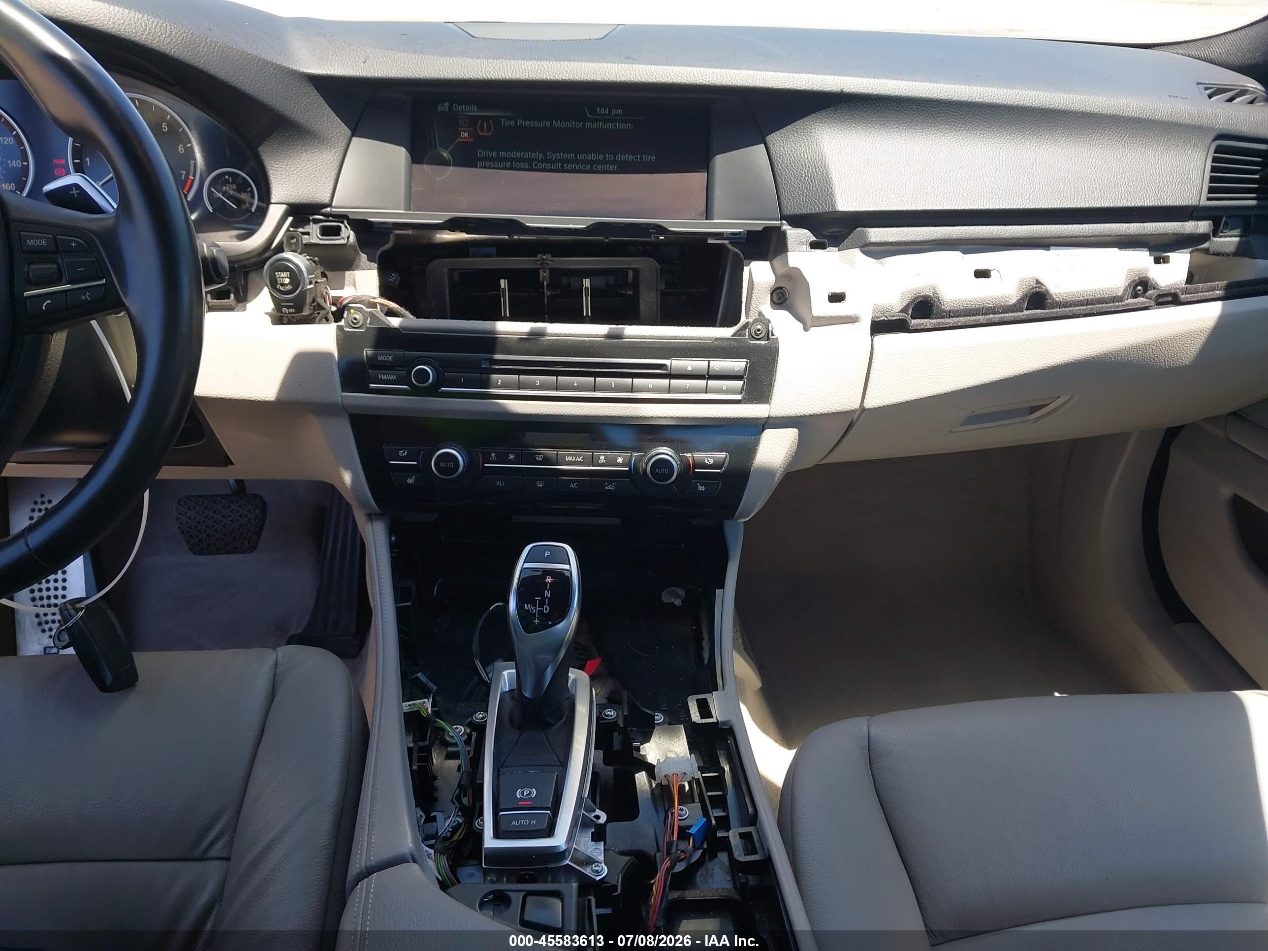 2013 Bmw 535i   Silver vin: WBAFR7C56DC822450