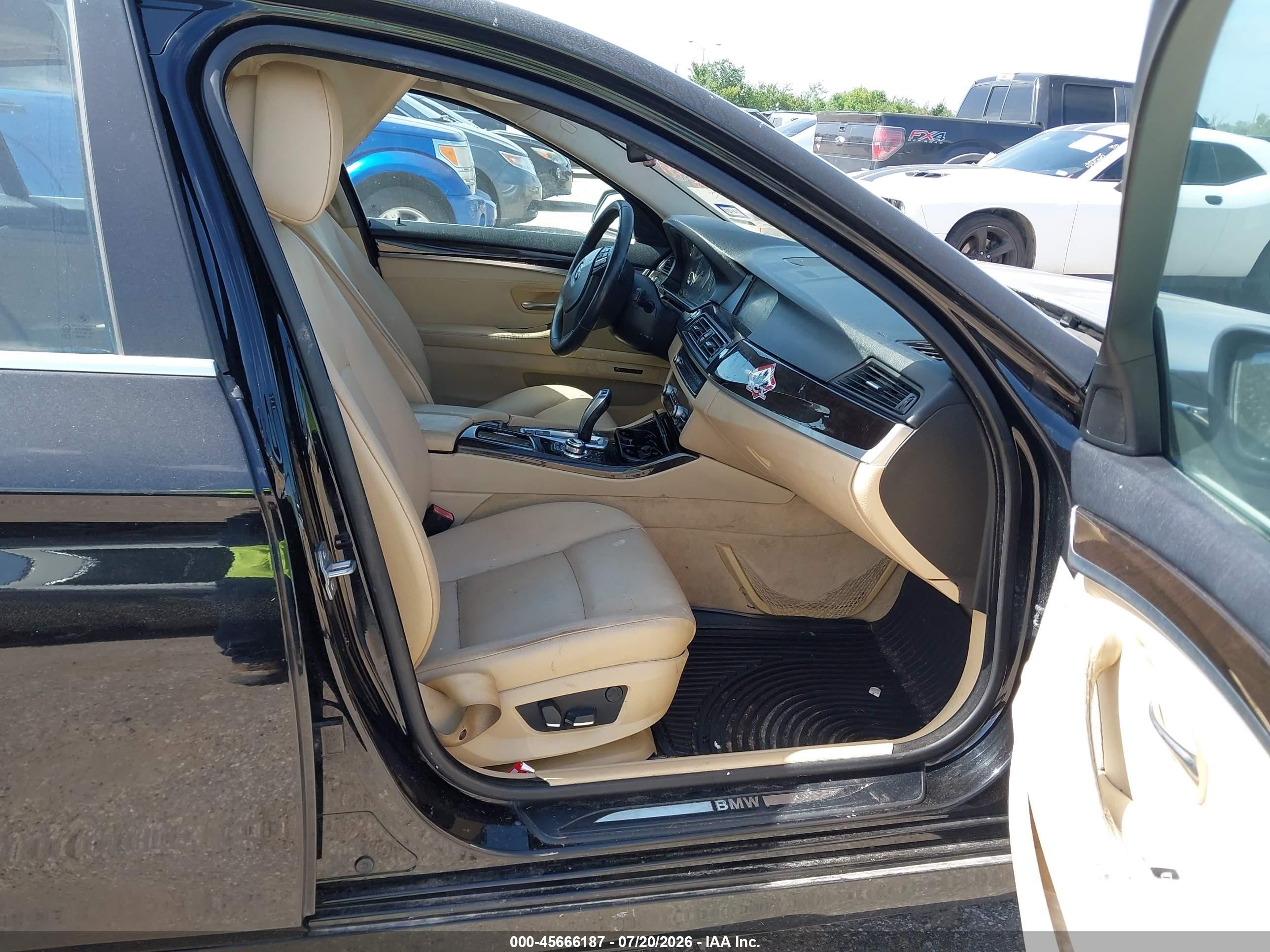 2013 Bmw 535i   Black vin: WBAFR7C56DC823145