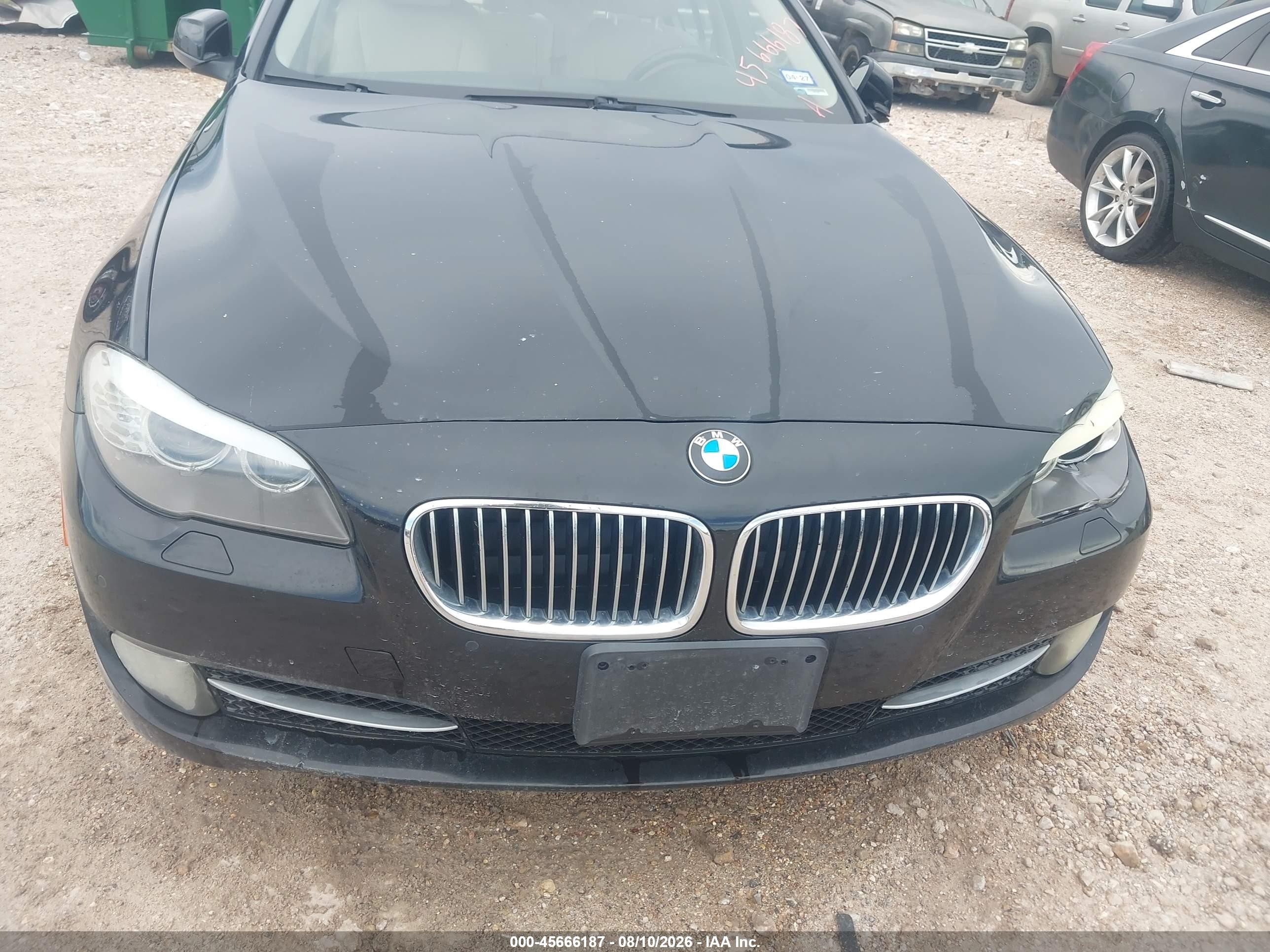 2013 Bmw 535i   Black vin: WBAFR7C56DC823145