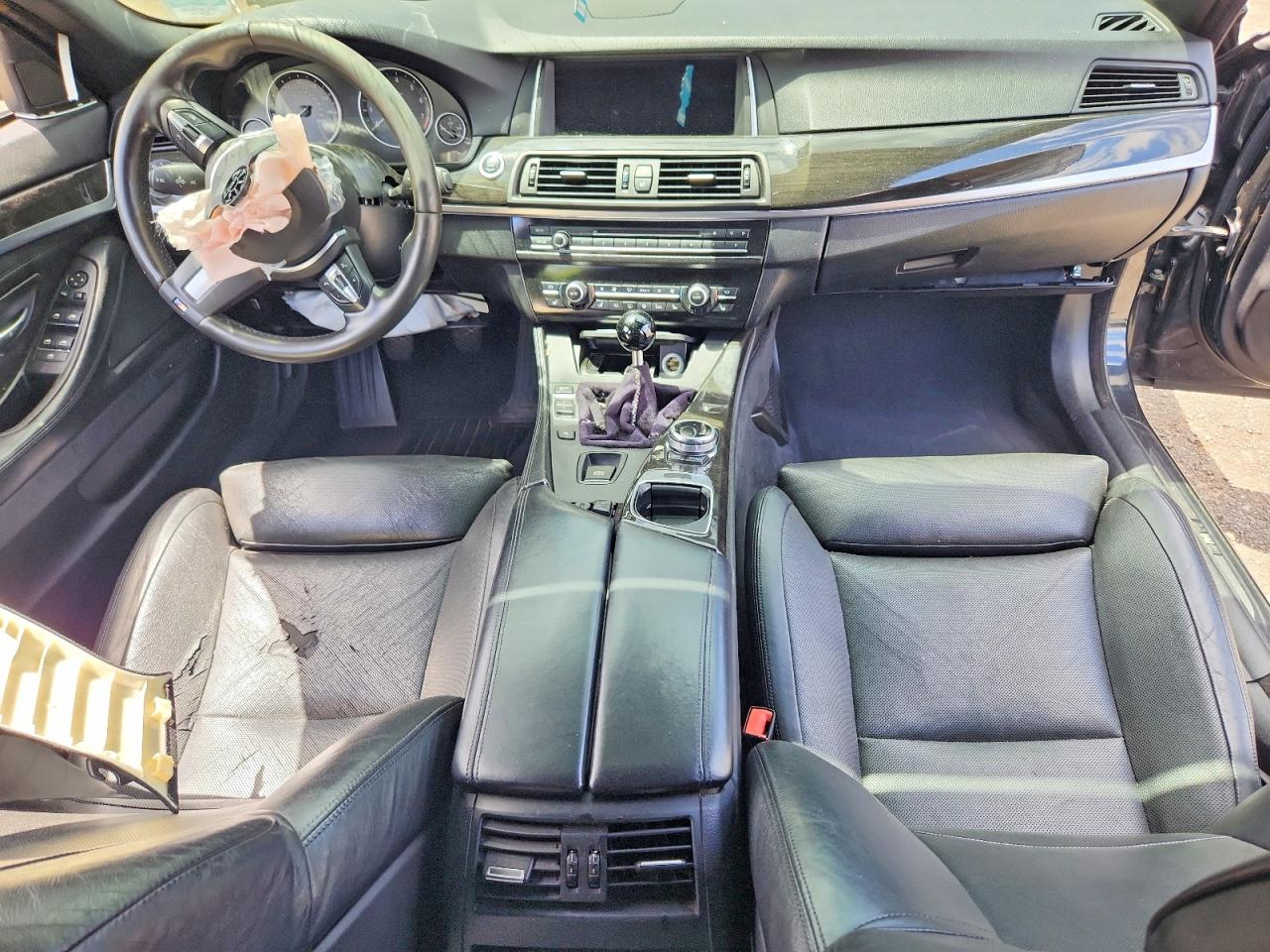 2011 Bmw 535 I Черный vin: WBAFR7C57BC267876
