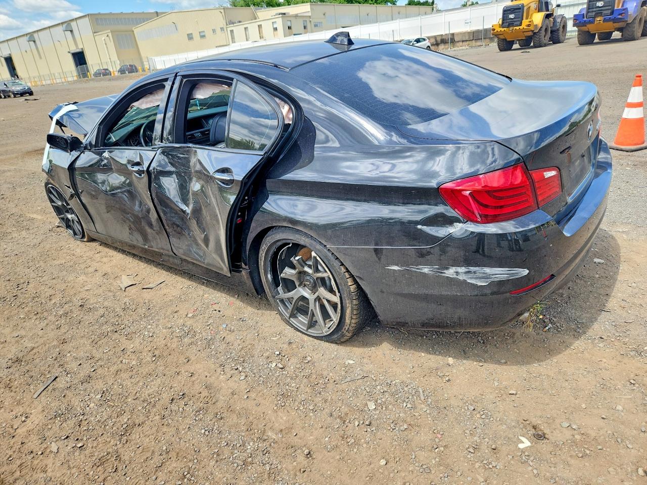 2011 Bmw 535 I Черный vin: WBAFR7C57BC267876