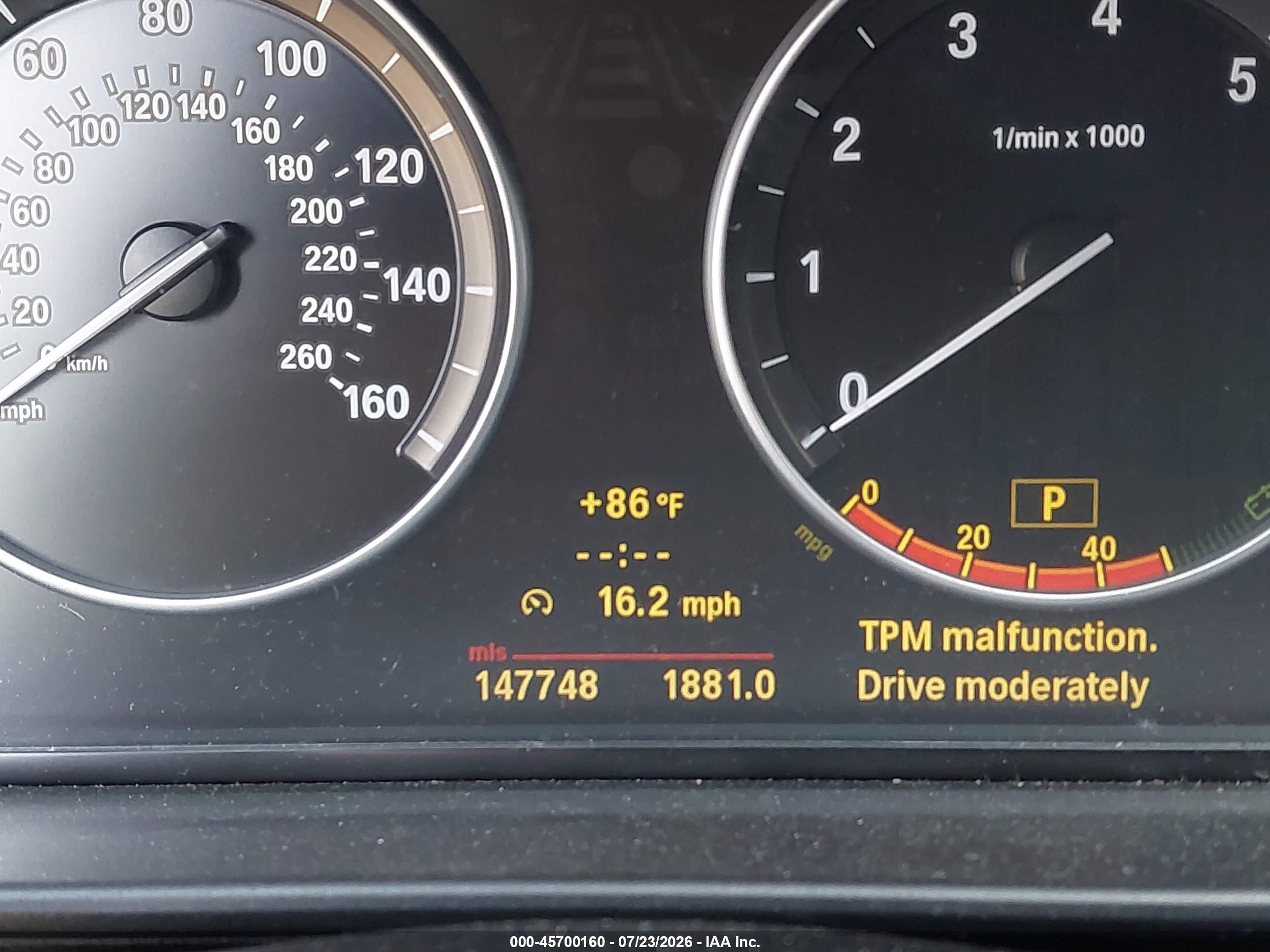 2011 Bmw 535i   Серый vin: WBAFR7C57BC602831