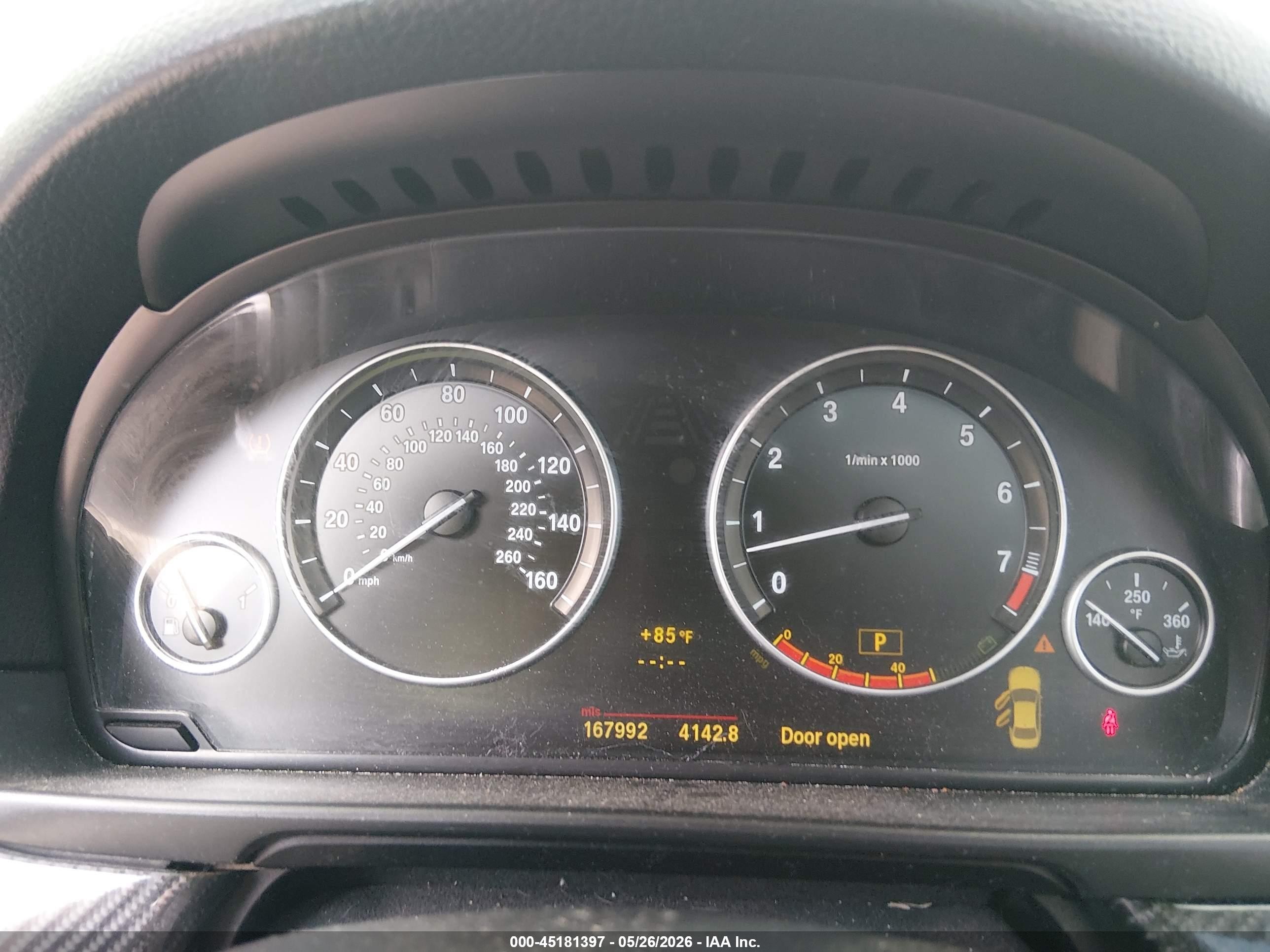 2011 Bmw 535i   Gray vin: WBAFR7C57BC603185