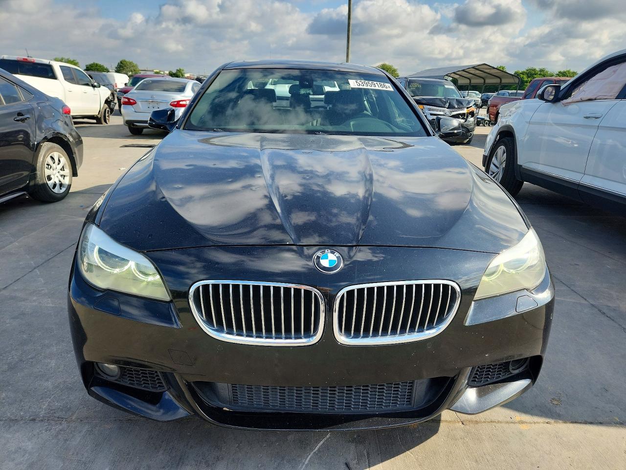 2011 Bmw 535 I Black vin: WBAFR7C57BC804262