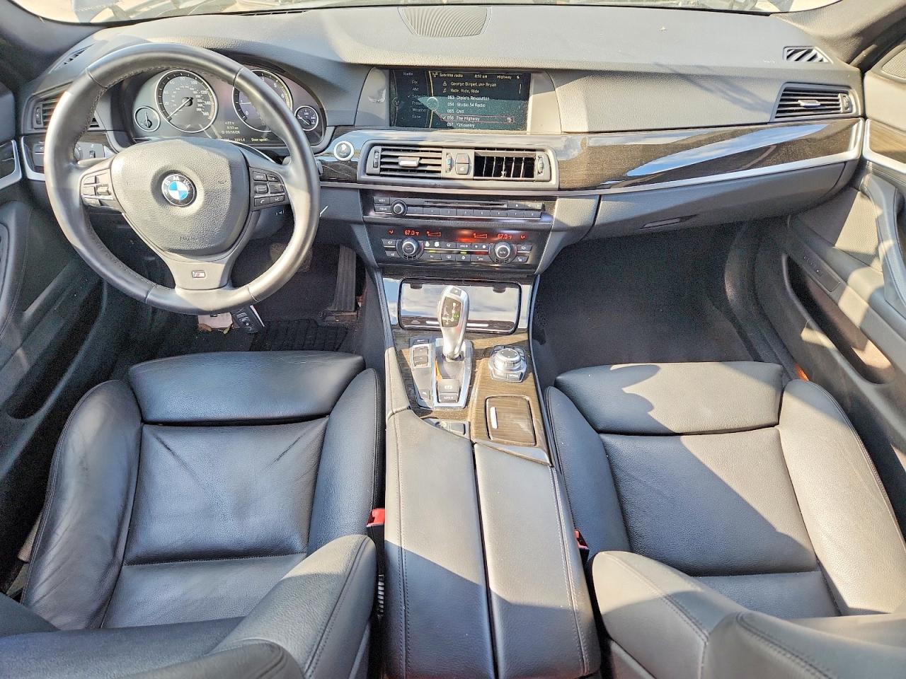 2011 Bmw 535 I Black vin: WBAFR7C57BC804262