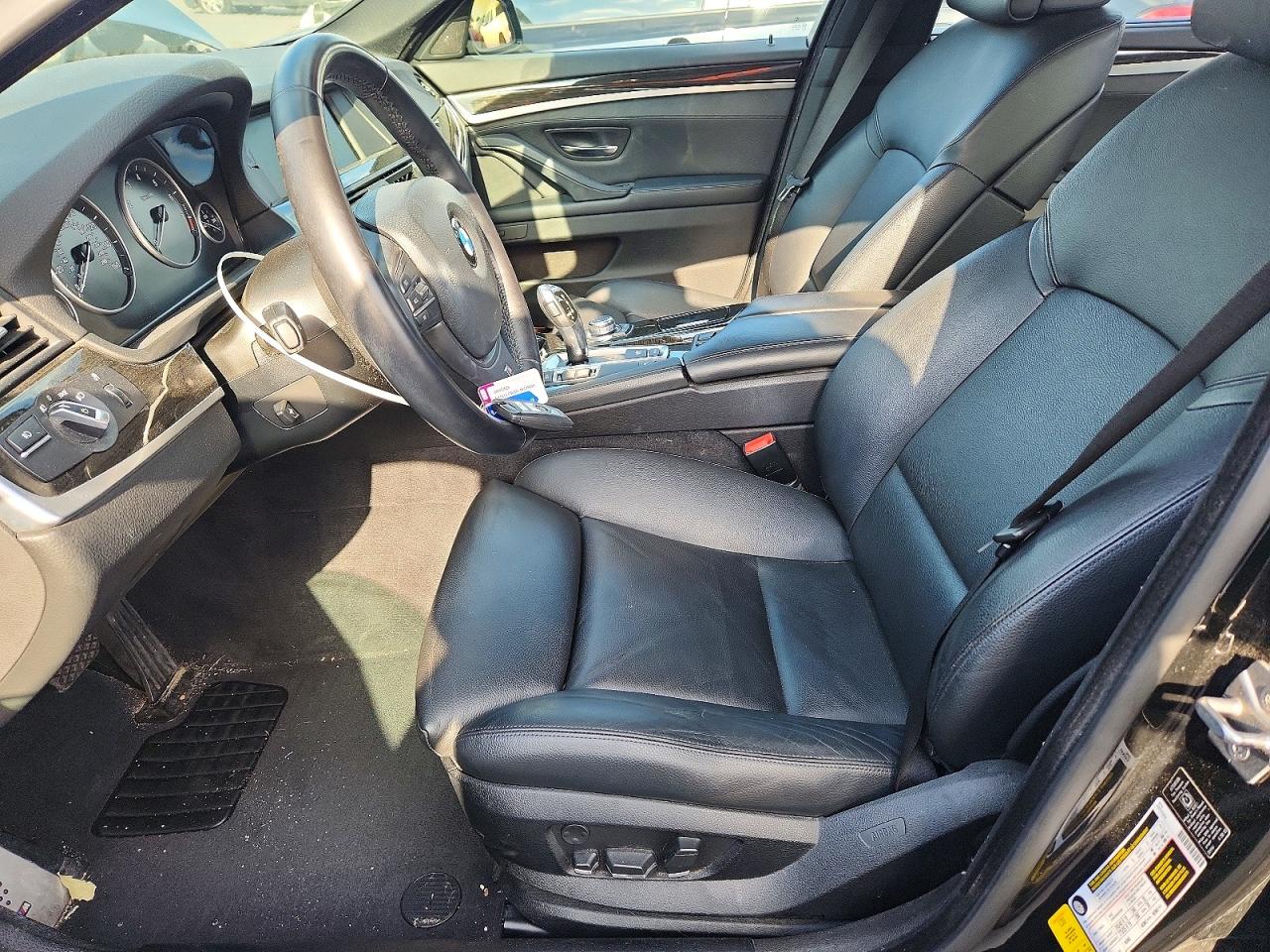 2011 Bmw 535 I Black vin: WBAFR7C57BC804262