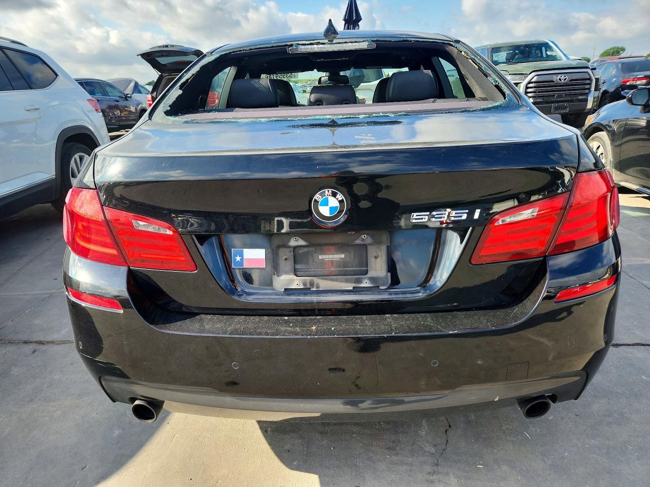 2011 Bmw 535 I Black vin: WBAFR7C57BC804262