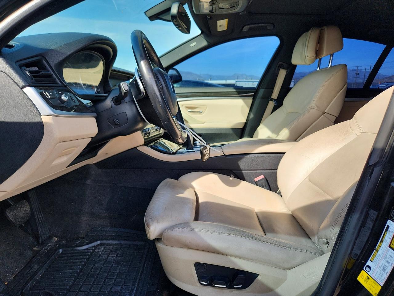 2012 Bmw 535 I Black vin: WBAFR7C57CC808152